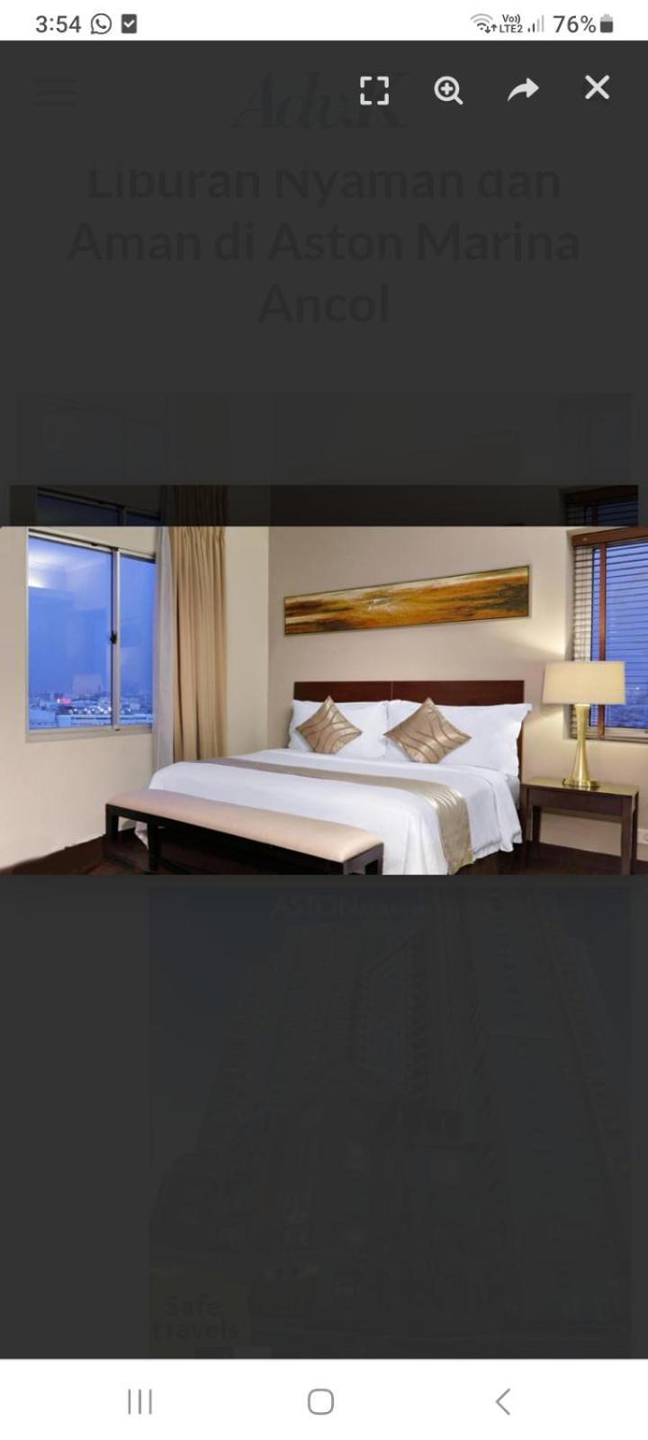 Ex Hotel Aston Marina Ancol Jakarta Ngoại thất bức ảnh